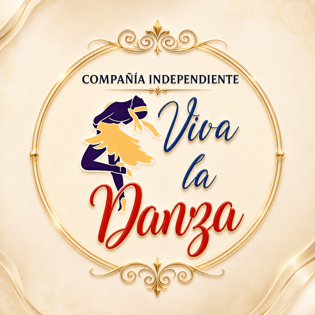 Logotipo oficial de la Compañía Independiente Viva la Danza